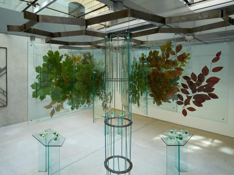 In Fire Yet We Trust, Installation view.