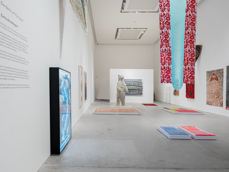 Carpet of Eden, Gardens of Fantasy, installation view