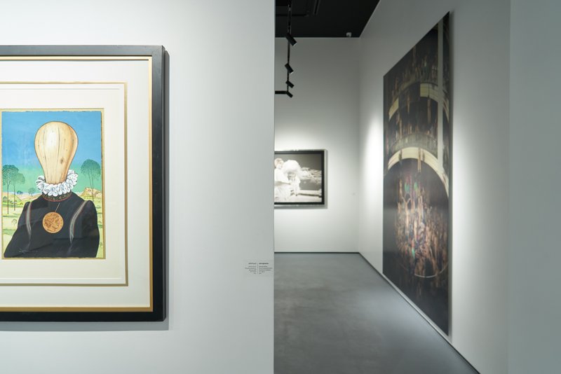 Beyond the Mirage, installation view