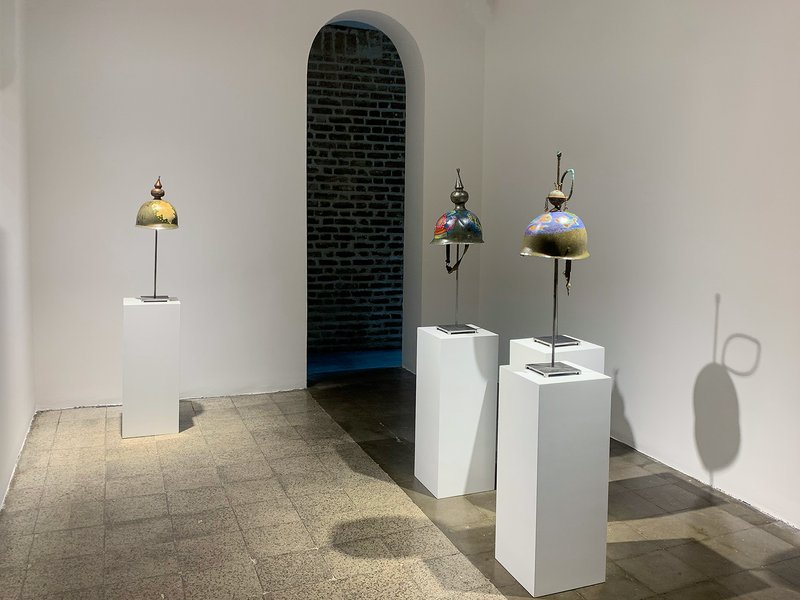 زیر کلاهخود، نمای چیدمان