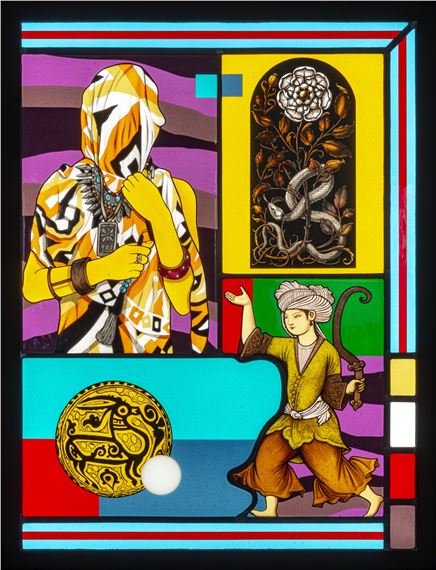 Amir H Fallah, The Artifacts Left Behind, 2022
