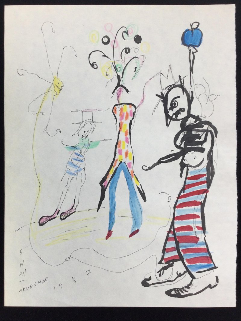 Ardeshir Mohassess, Untitled, 1987