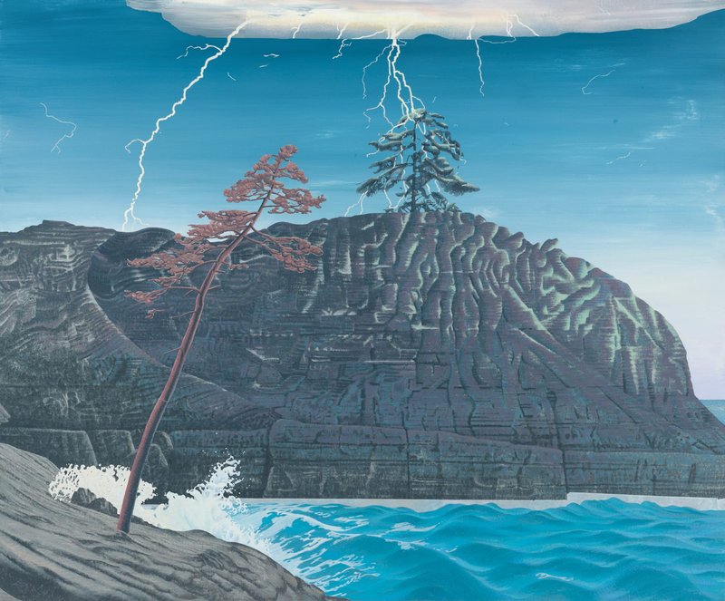 Meghdad Lorpour, Glowing on the Silent Field of Separation, 2024