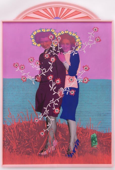 Daisy Patton, Untitled (Mary + Lorna Fife Santa Cruz, Calif Aug 11, 1946), 2022