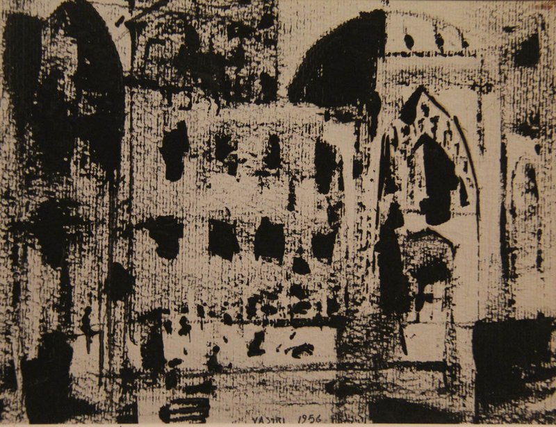 Mohsen Vaziri Moghaddam, Iranian Landscape, 1956
