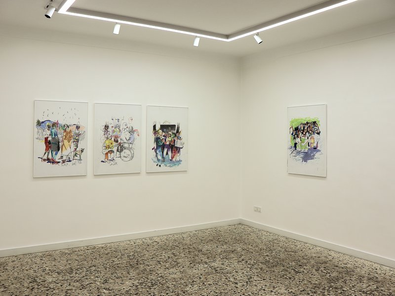 Time of Cholera, installation view