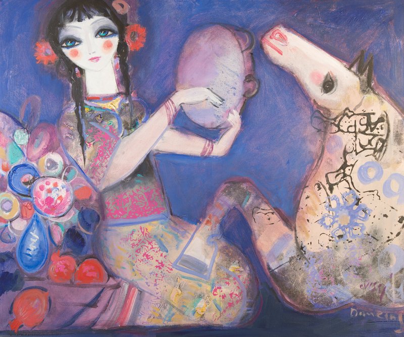 ناصر اویسی، دوشیزه و اسب