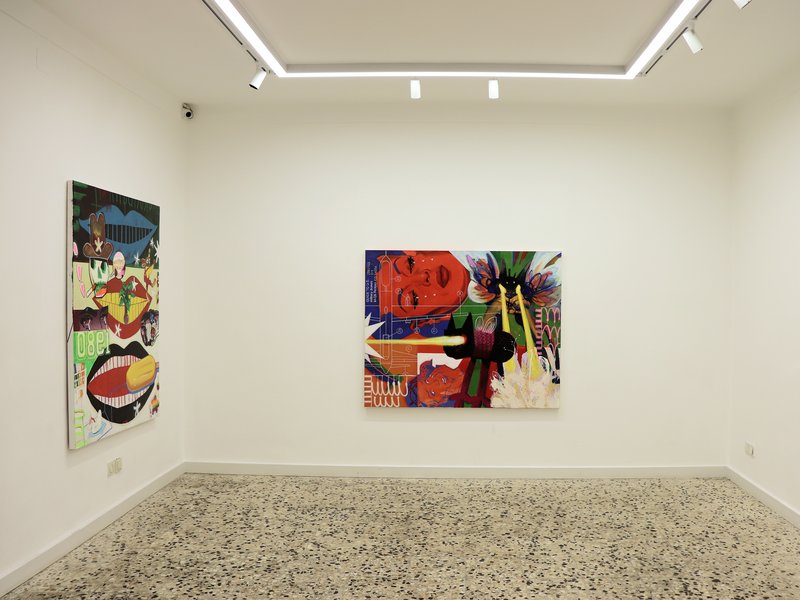 To the Citizens of the Fantasy World, installation view