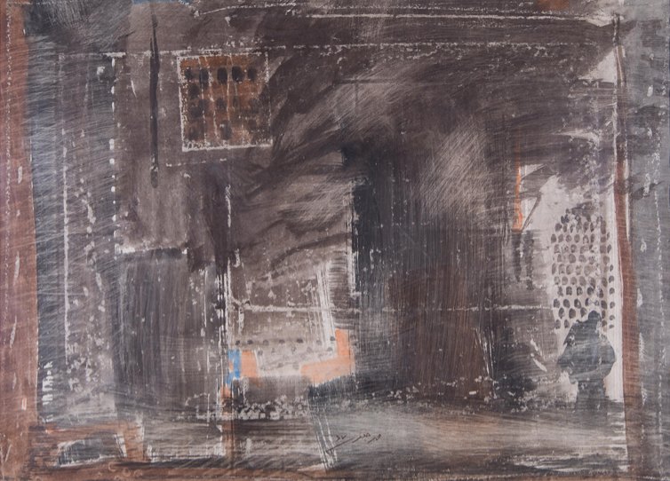 Mohammad Ebrahim Jafari, Nesting Walls, 1988
