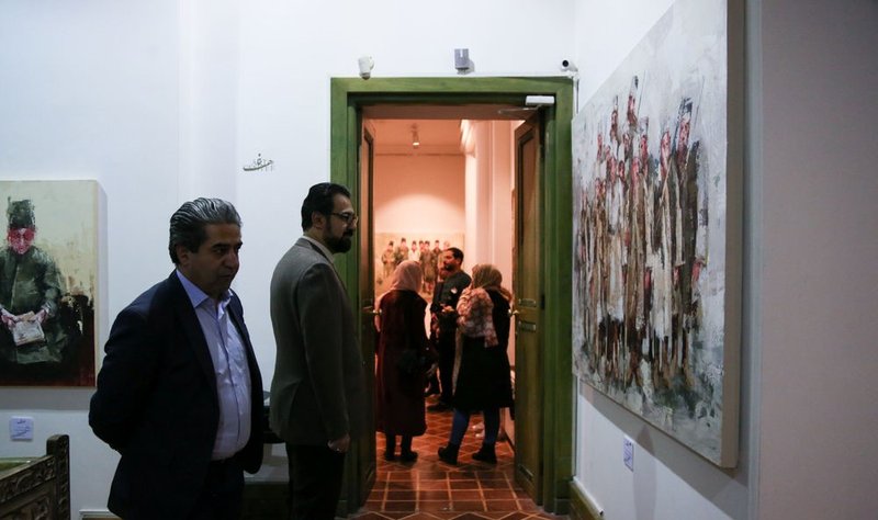 Mashghe Zehn, installation view