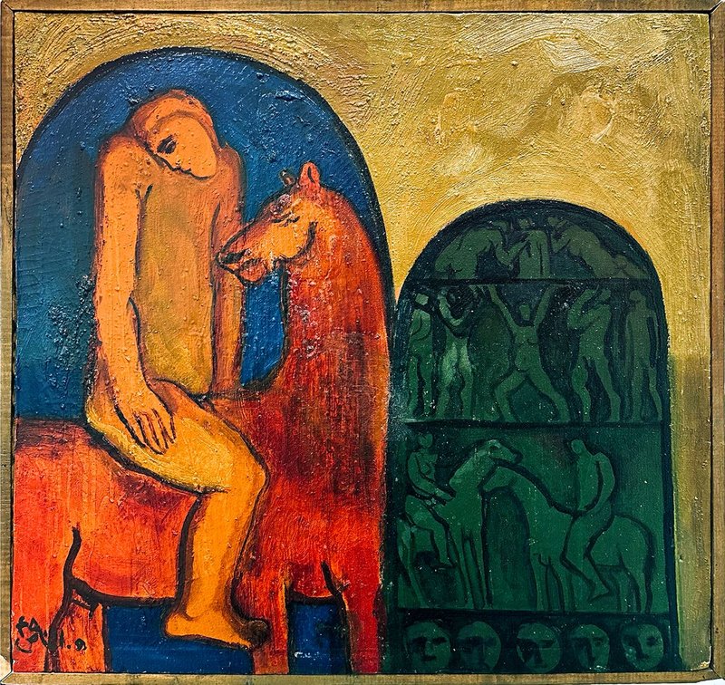 Hannibal Alkhas, Untitled, 1970