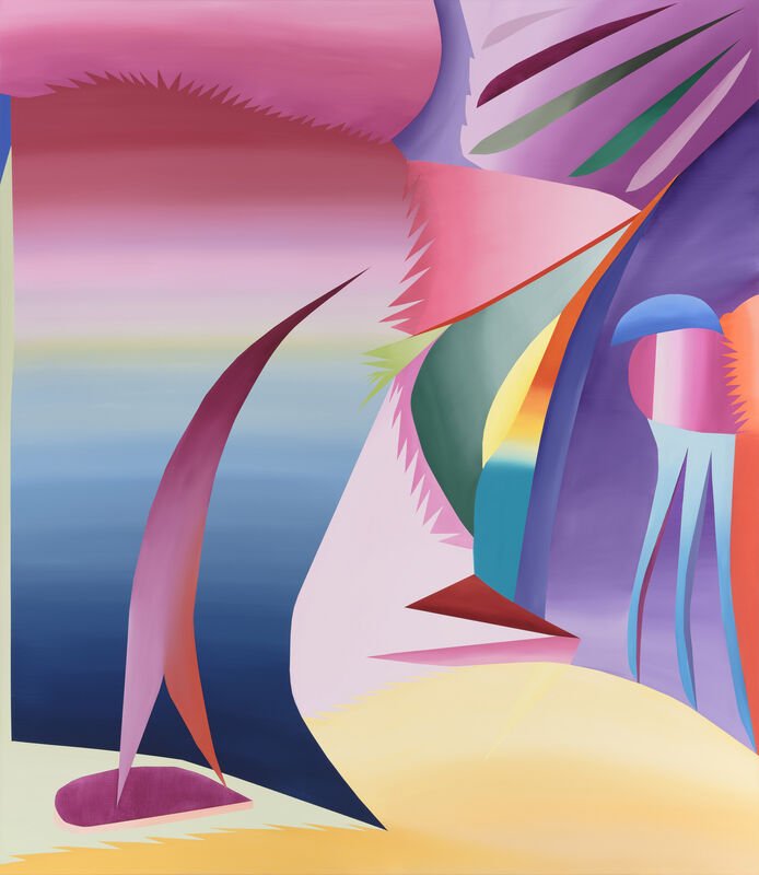 Kristi Kongi, Afternoon – Colours and the World Have Transformed into Shapes. Heart Doesn't Need Sorrow. It Needs Care. And Colours. And Distance, 2021