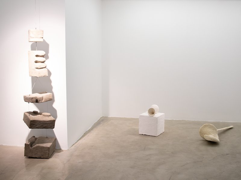 The Playground, Where Material and Intervention Meet, installation view