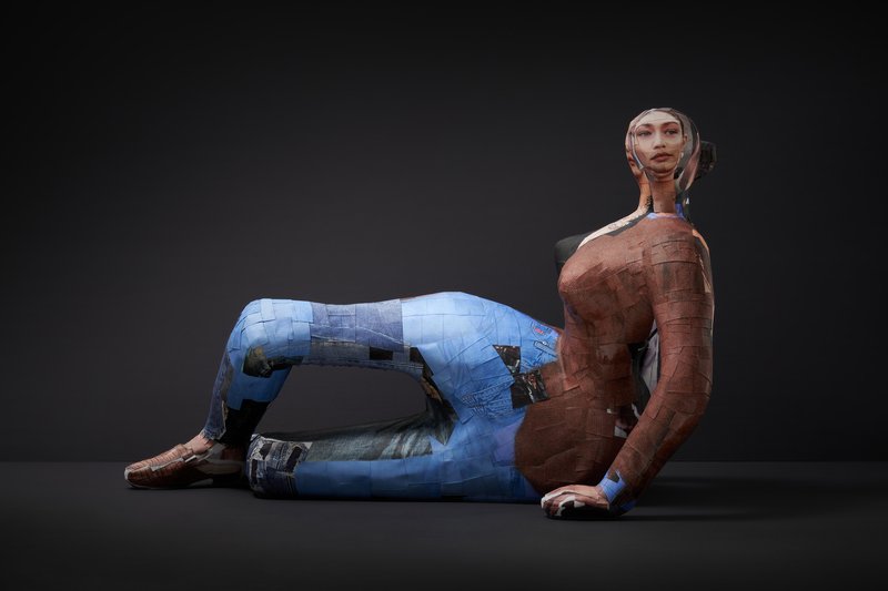 Osang Gwon, Reclining Figure 4, 2022