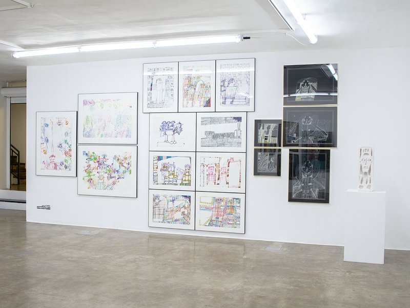 The 7th Annual Outsider Art Exhibition, installation view