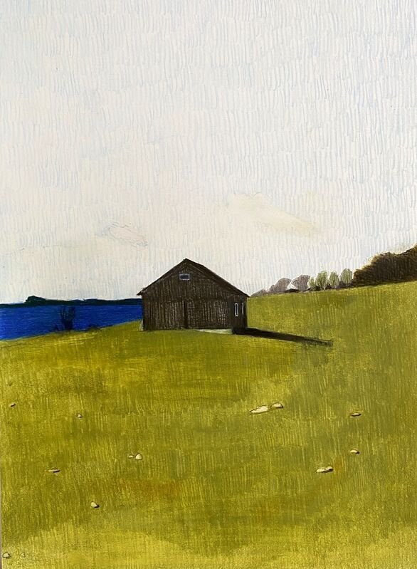 Per Adolfsen, Stable by the Fjord, 2021