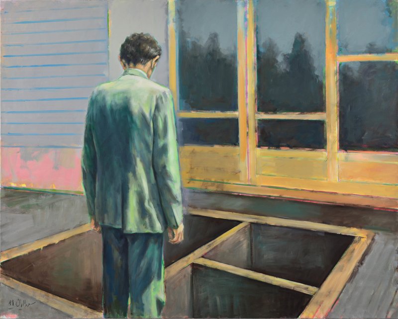 Masoud Sadedin, In Front of the Window I, 2011