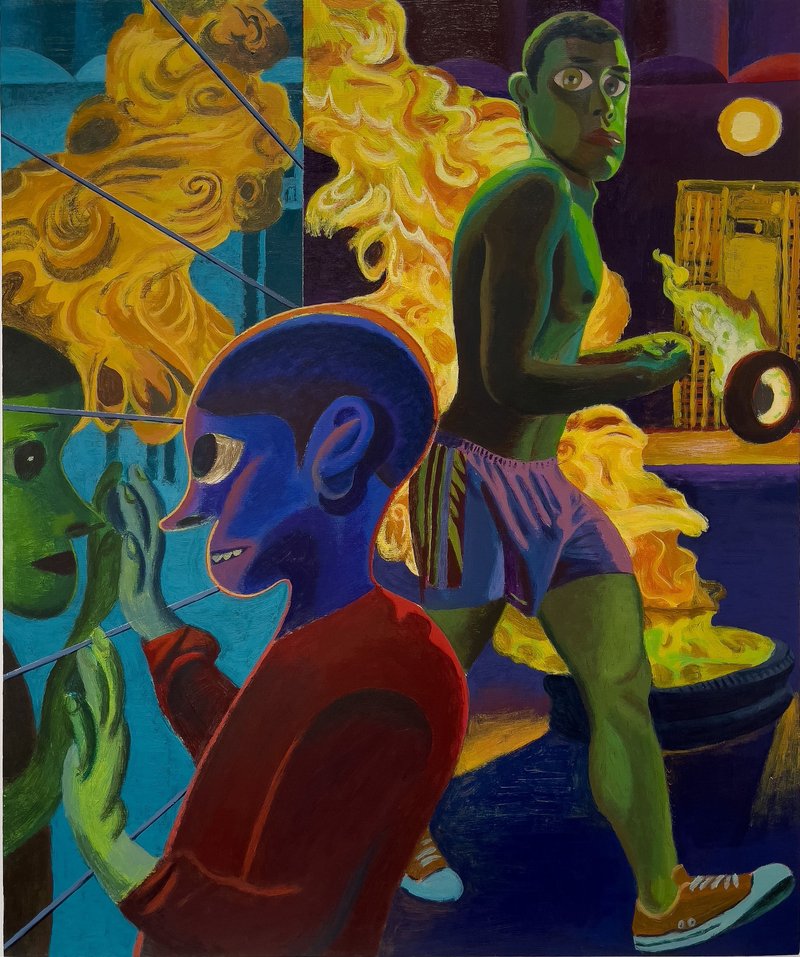 Morteza Khakshoor, Tender Just Like A Riot, 2022