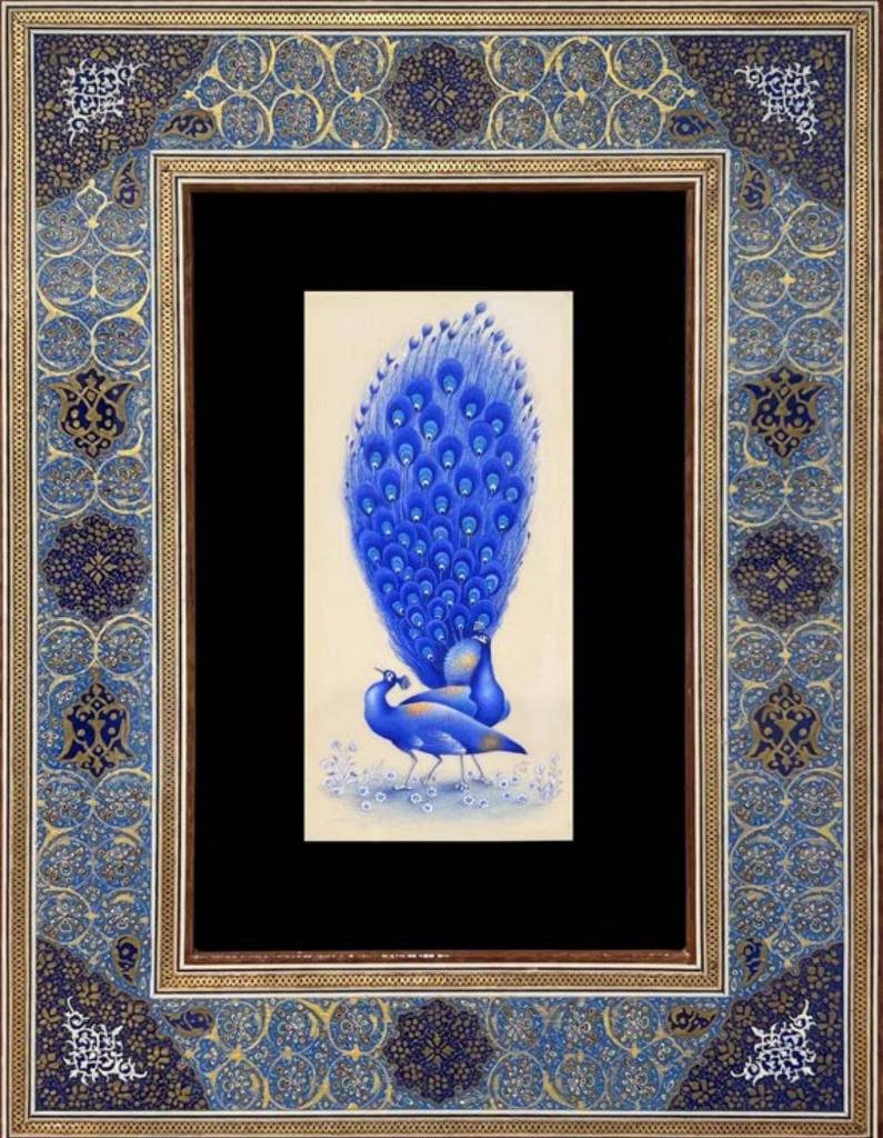 Atefe Fotovat, Couple Peacocks, 2024