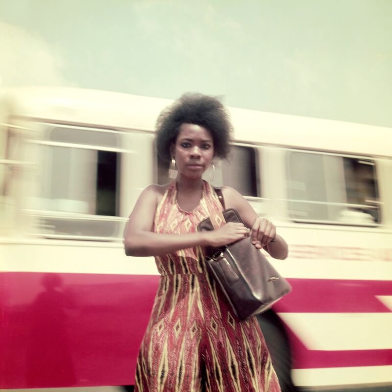 James Barnor, AGIP Calendar Model, 1974