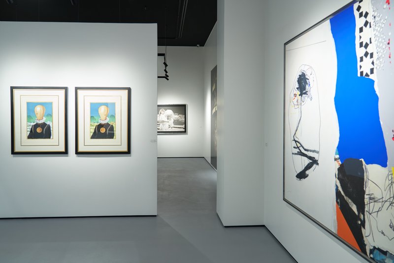 Beyond the Mirage, installation view