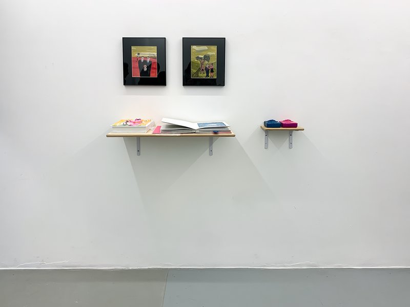 Paper Works, installation view