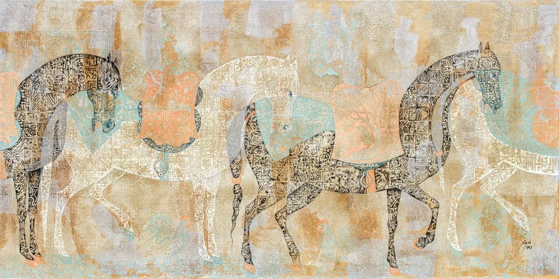 Mohammad Hadi Fadavi, Riderless Horses, 2022