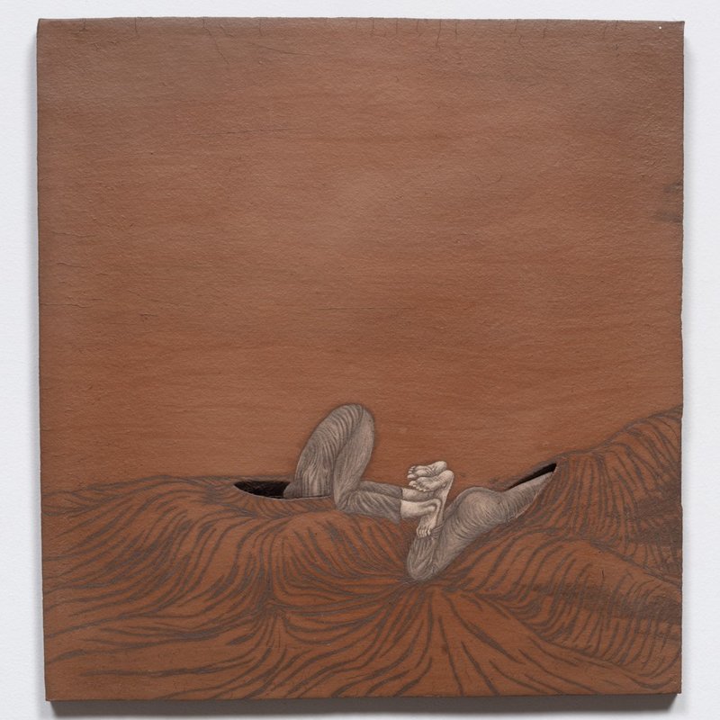 Roksana Pirouzmand, Like a Stream in the Mountains, Like Lava in a Volcano 6, 2024