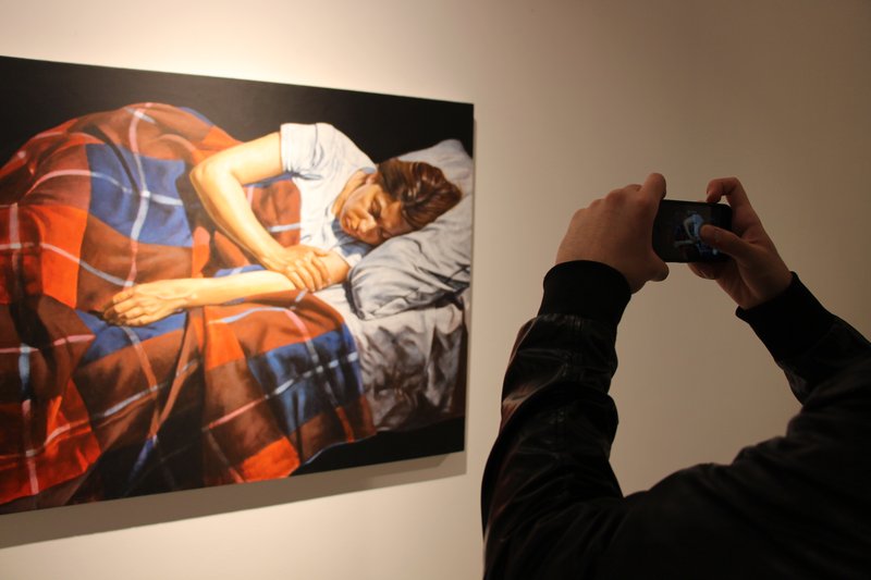 At Night, installation view
