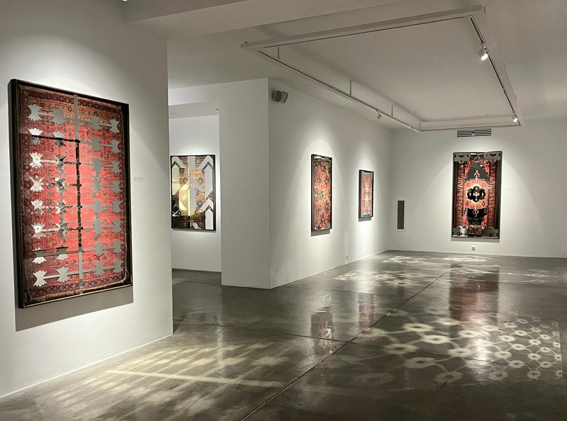The Carpet Mirror, installation view