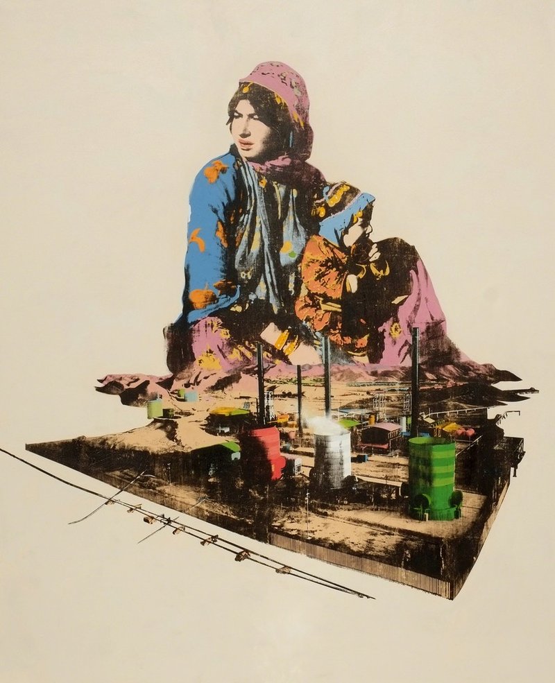 Amin Roshan, For Mother Earth, 2013