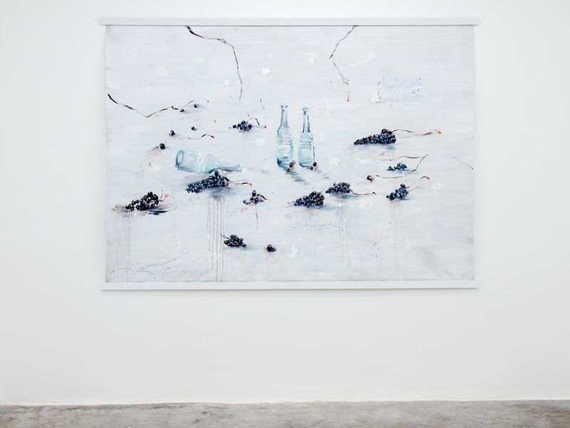 I Made Wine and It Turned To Grapes, installation view