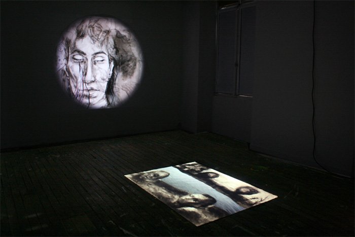 The Crossing, installation view