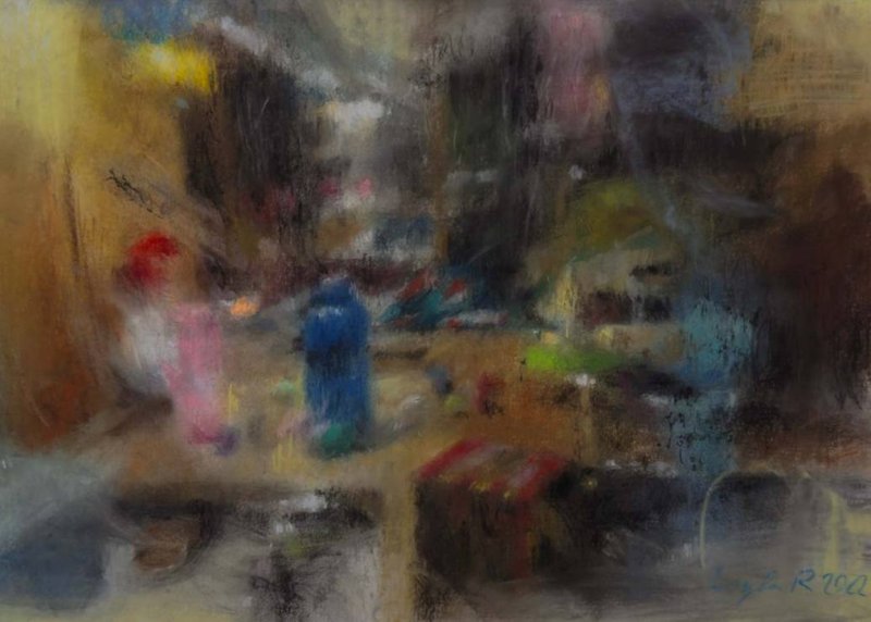 leyla Khorshid Doost, The Bridge, 2022