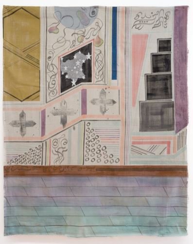 Ali Kaeini, Moonlight and Stairs, 2023