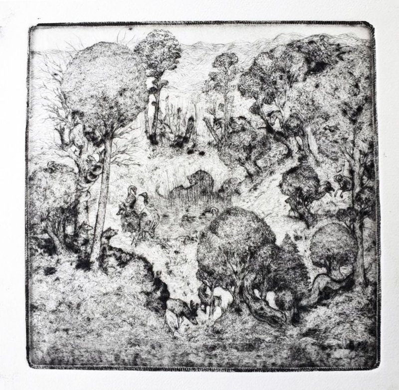 Hossien Rajabi, Prologue From the Seven Labors of Rostam, 2022