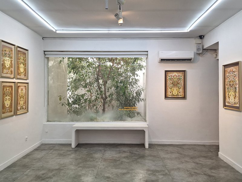 Borehole, installation view