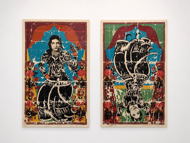 A Gaze Through Time, installation view
