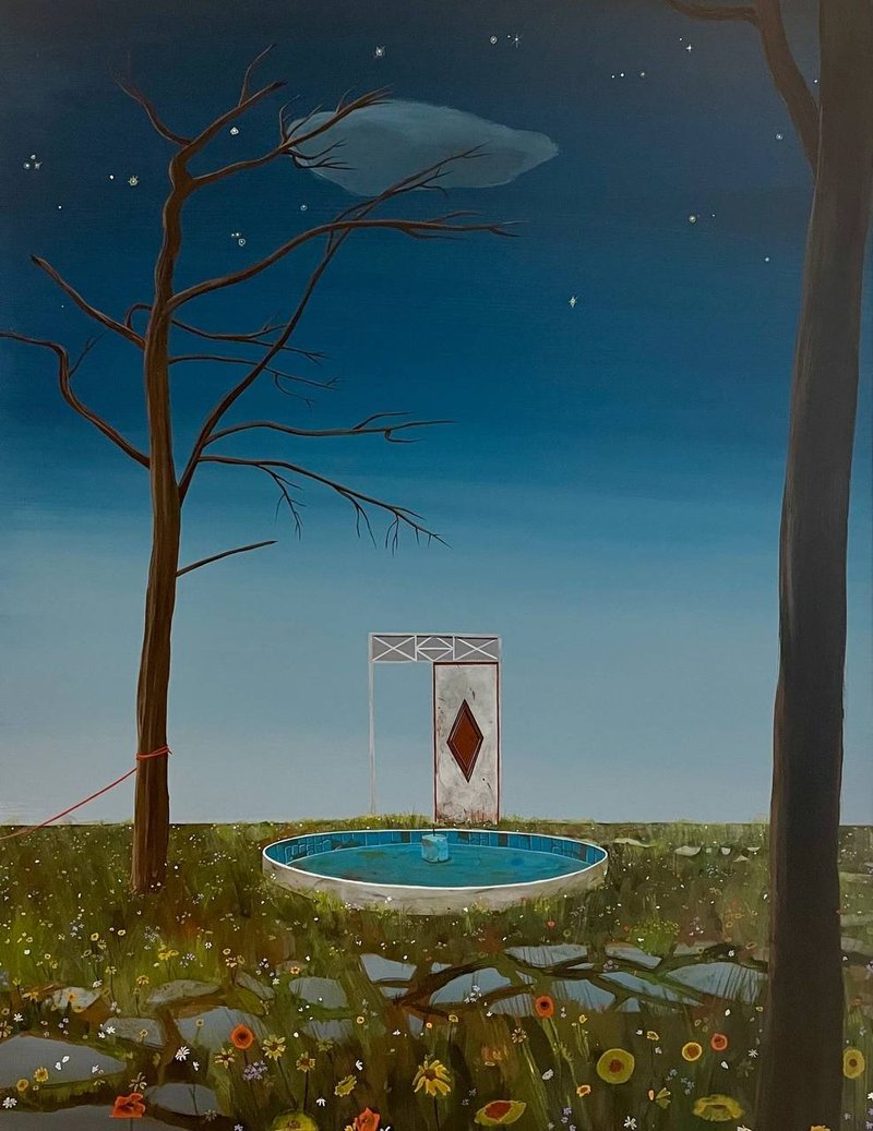 Azadeh Nia, What's Left Standing, 2024