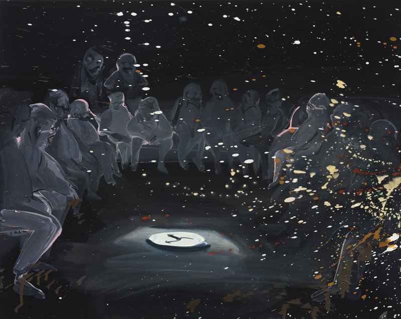Tala Madani, Waiting game, 2021