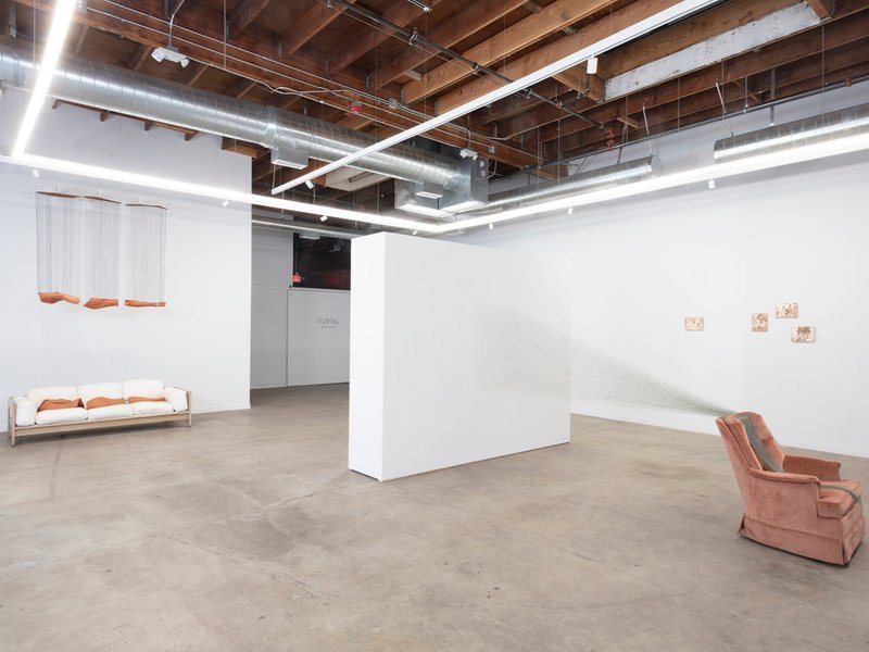 The Past Seeps Through the Present, installation view