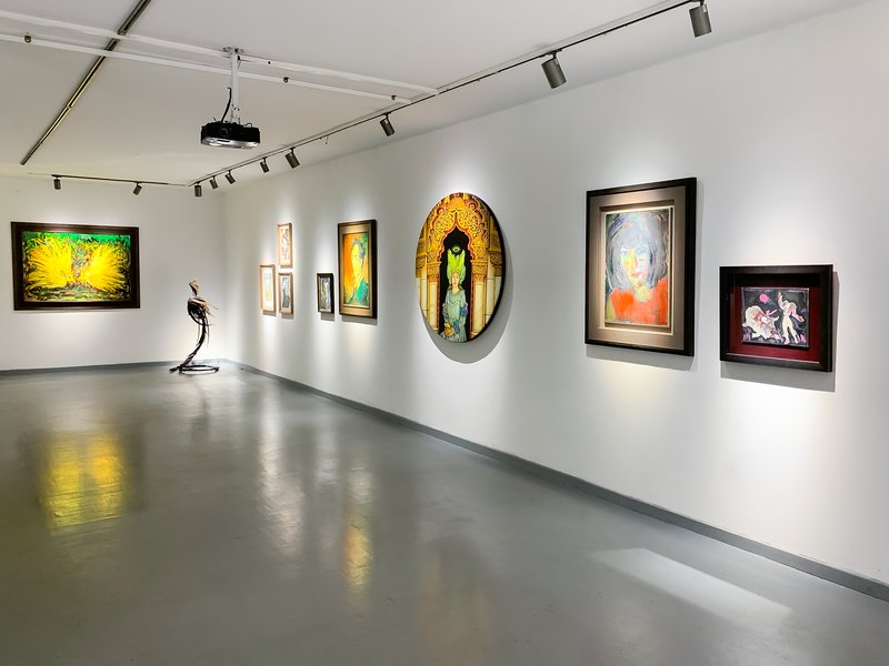 Gaze It , installation view