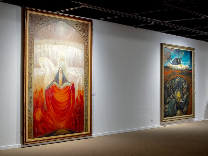 Mirrored Reflections, Installation view.