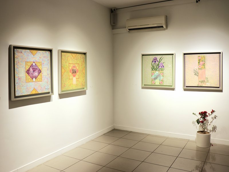 Hafez Divination, installation view