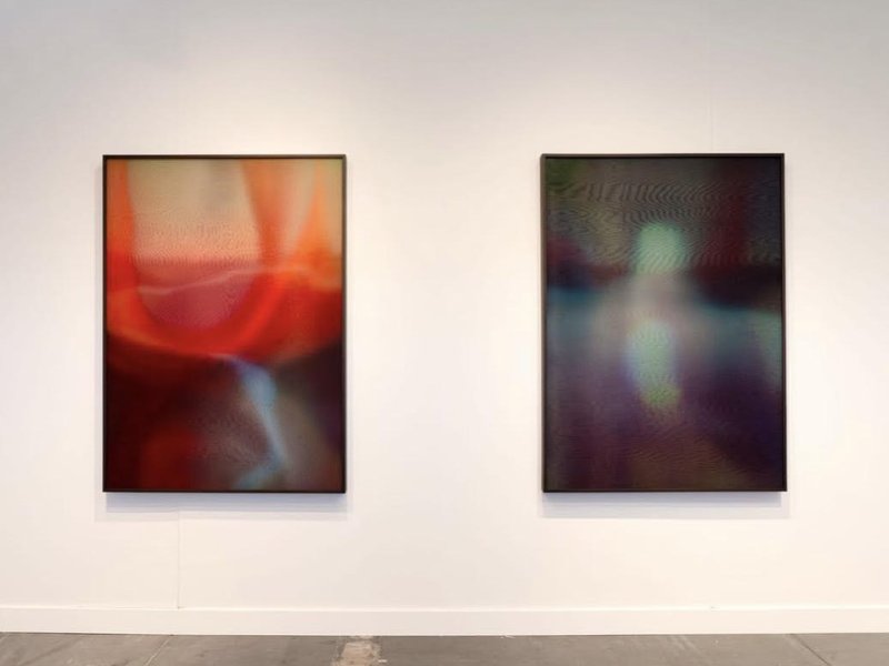 Installation view.