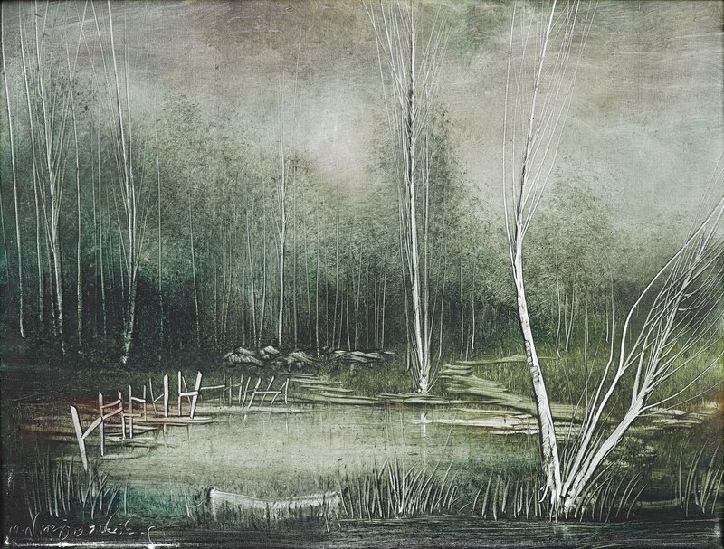 Manouchehr Niazi, Untitled, 1974
