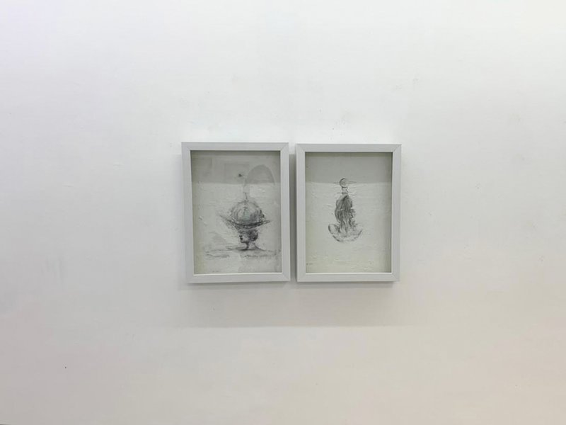 Cache, installation view