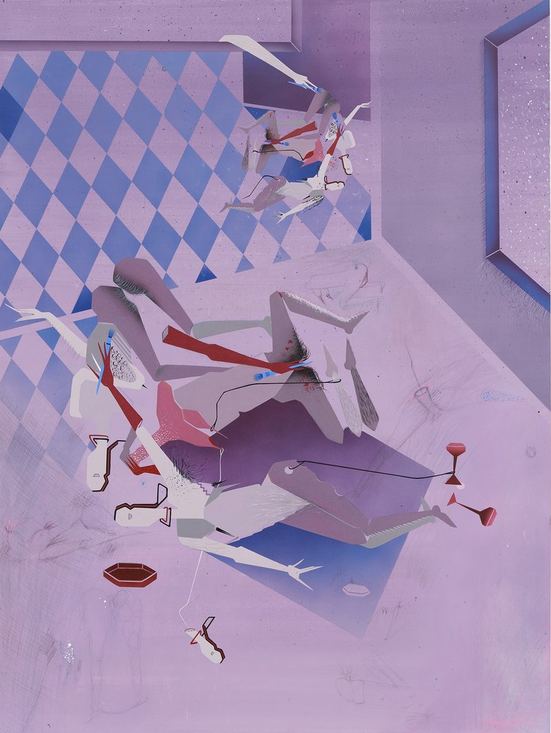 Maryam Hoseini, Promise to Be Good (Snowy Corner), 2021