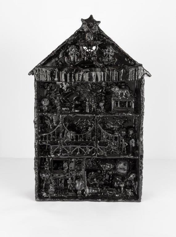 Shaghayegh Ahmadian, A Black House, 2024