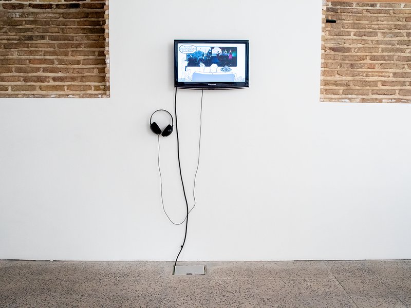 Arbitrary Lines, installation view